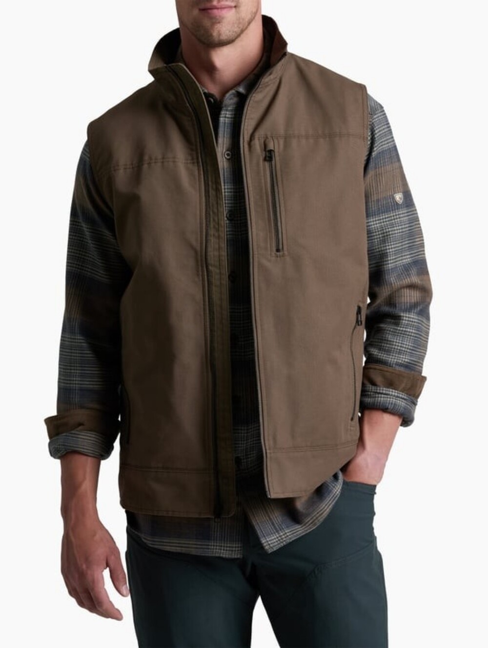 Kuhl Men's Burr Vest In Kanteen